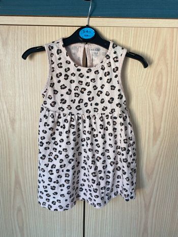 Robe léopard Kiabi 18 mois