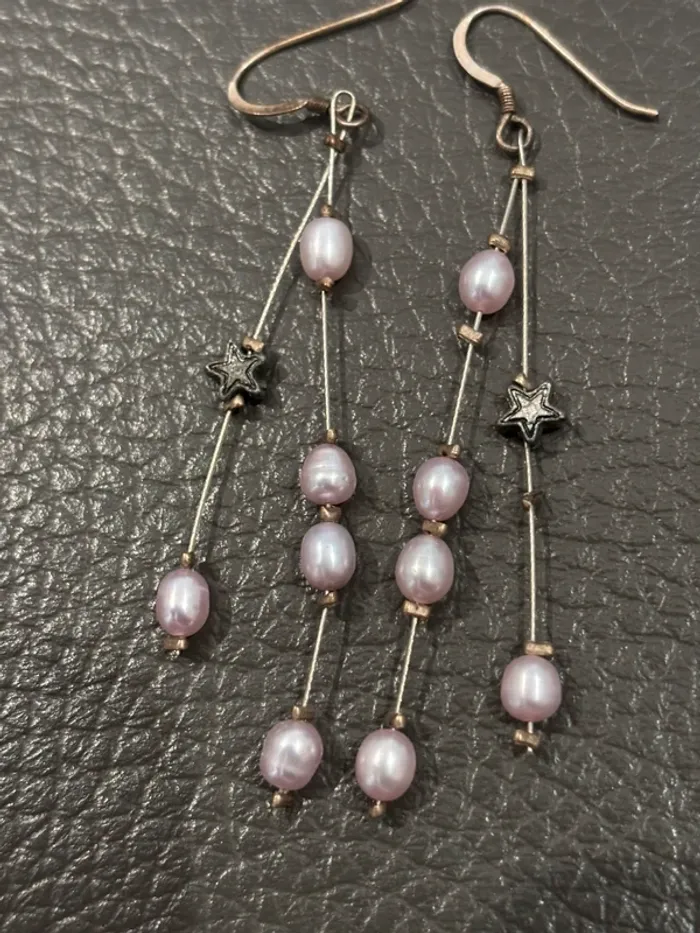 Boucles d’oreilles pendantes - photo numéro 2