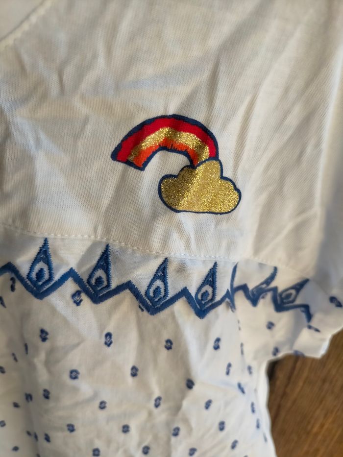 Très beau tee shirt Catimini neuf 6 ans - photo numéro 2