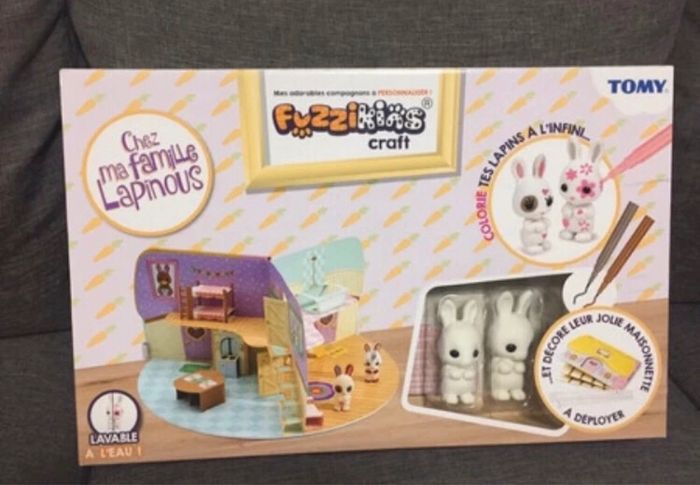 Maison de lapins pliable