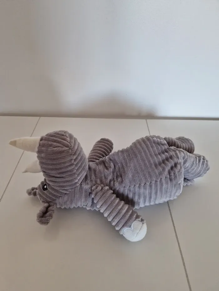 Peluche rhinocéros - photo numéro 3