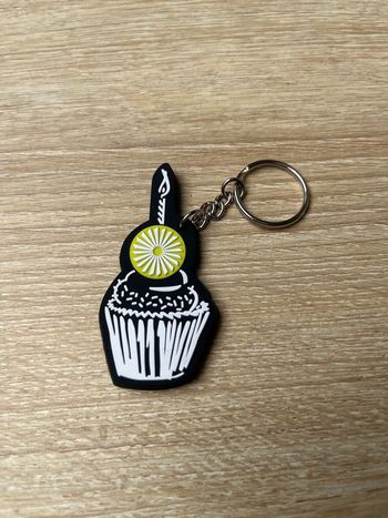 Porte clé Tupperware avec jeton caddie
