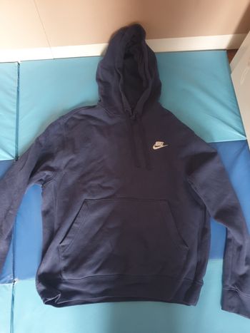 Pull a capuche Nike bleu marine homme taille M