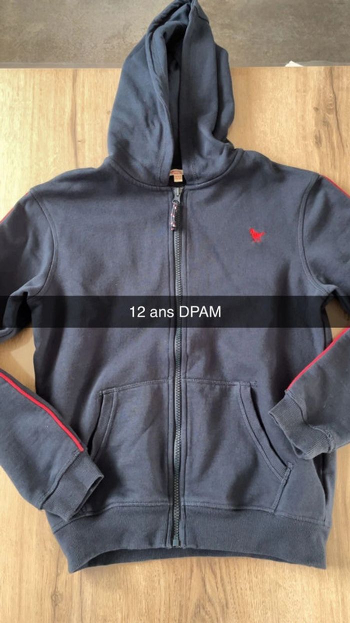 Veste à capuche DPAM 12 ans