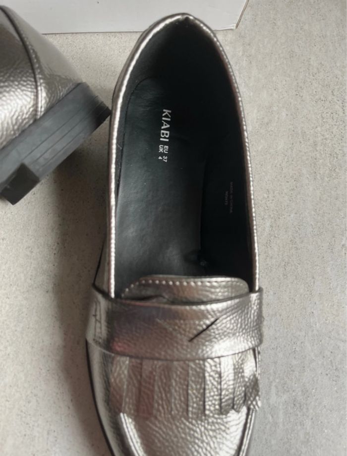 Mocassins gris argenté - photo numéro 5