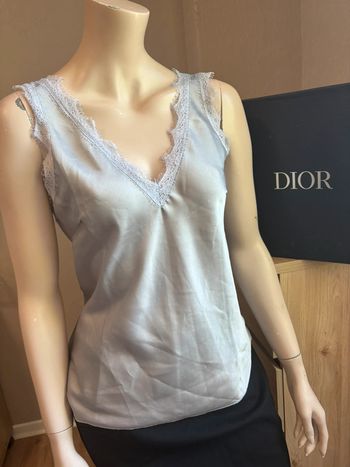 Débardeur gris argenté