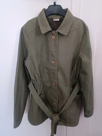 Veste trench saharienne kaki 10 ans Tape à l'oeil