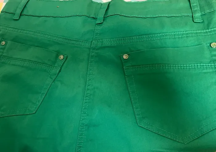 Pantalon coupe jeans - taille 44 - coton et elastan - photo numéro 4