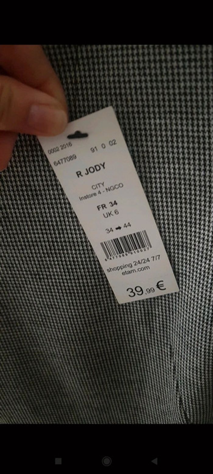 Robe damier neuve XS - photo numéro 4