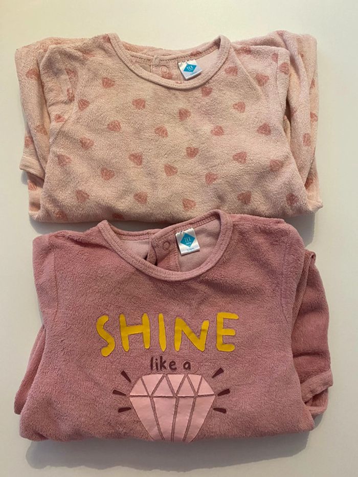 Pyjama velours 18 mois