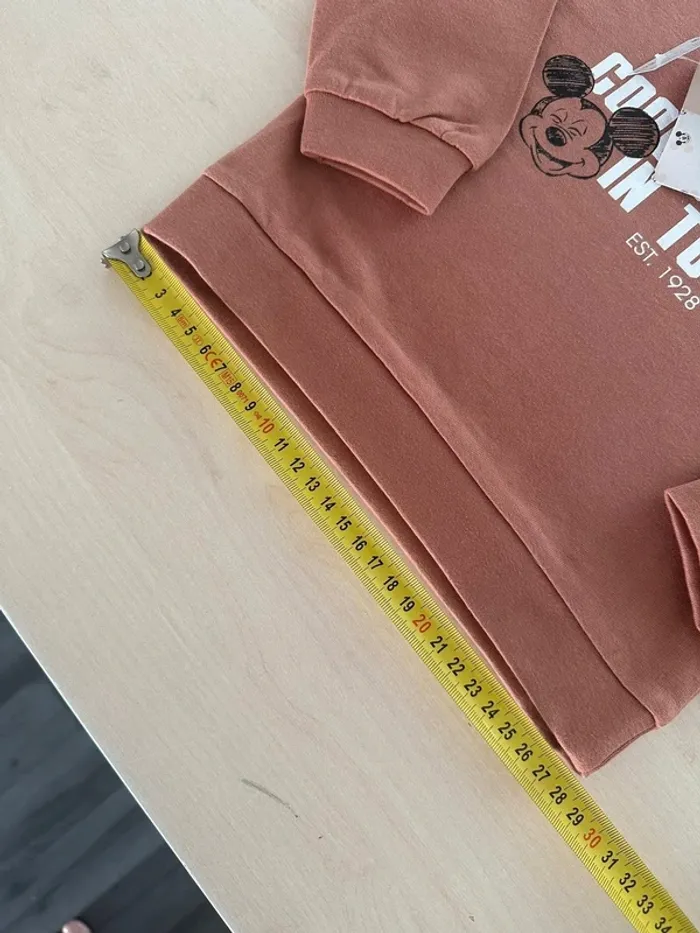 Sweat Mickey 9-12 mois en 80 cm - photo numéro 2