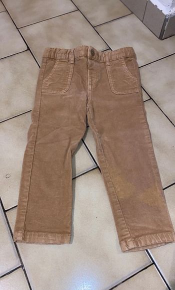 Pantalon velours