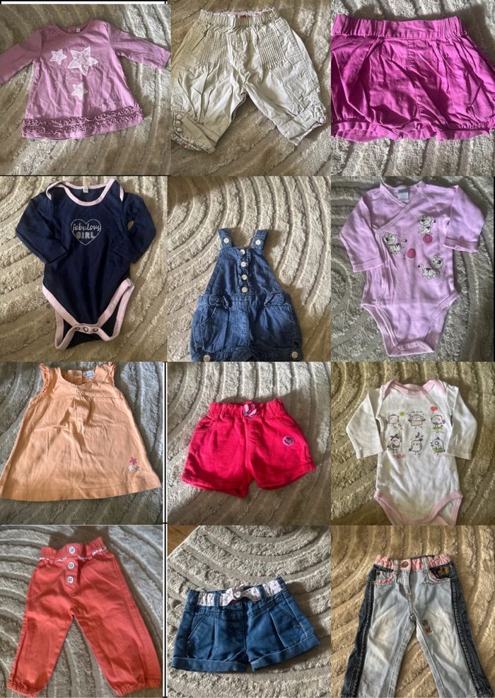 Lot vêtements bébé fille 6 mois