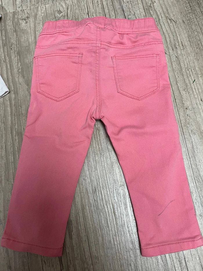 Ensemble pantalon + teeshirt manches longues taille 9 mois - photo numéro 4