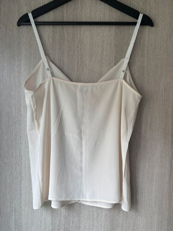 🤍 Caraco en soie Claudie Pierlot – Taille 40 – Élégance crème - photo numéro 6