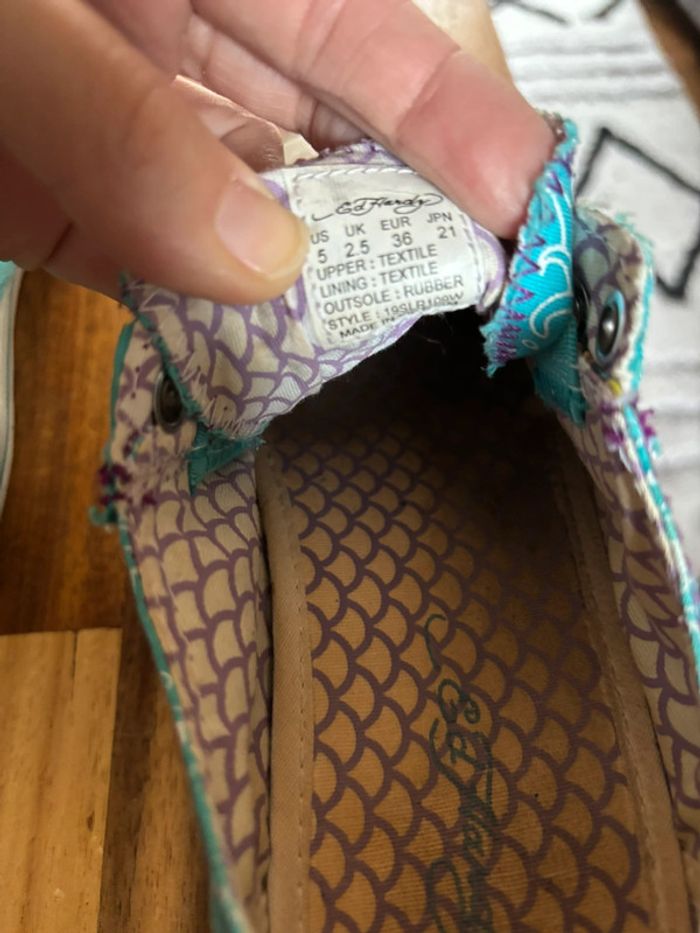 Baskets basse ed hardy - photo numéro 7