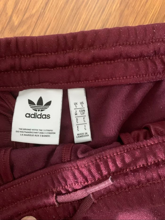 Bas Adidas beckenbauer lie de vin - photo numéro 2