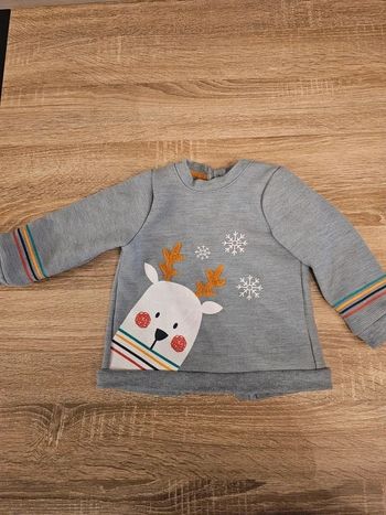 Pull de noel orchestra 18 mois