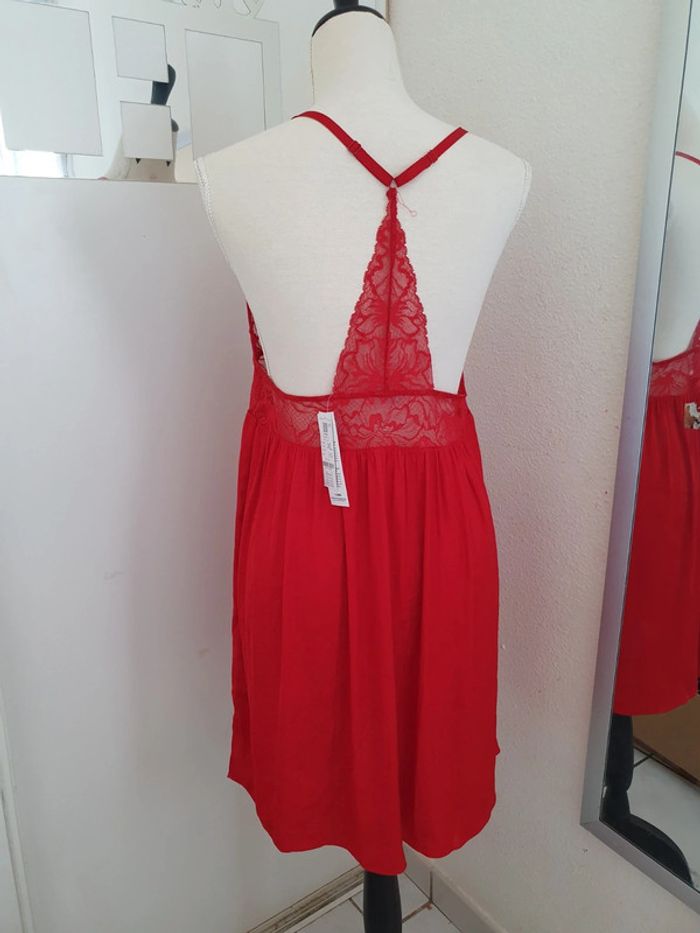 Nuisette rouge xl etam - photo numéro 4