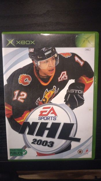 NHL 2003 Xbox OG