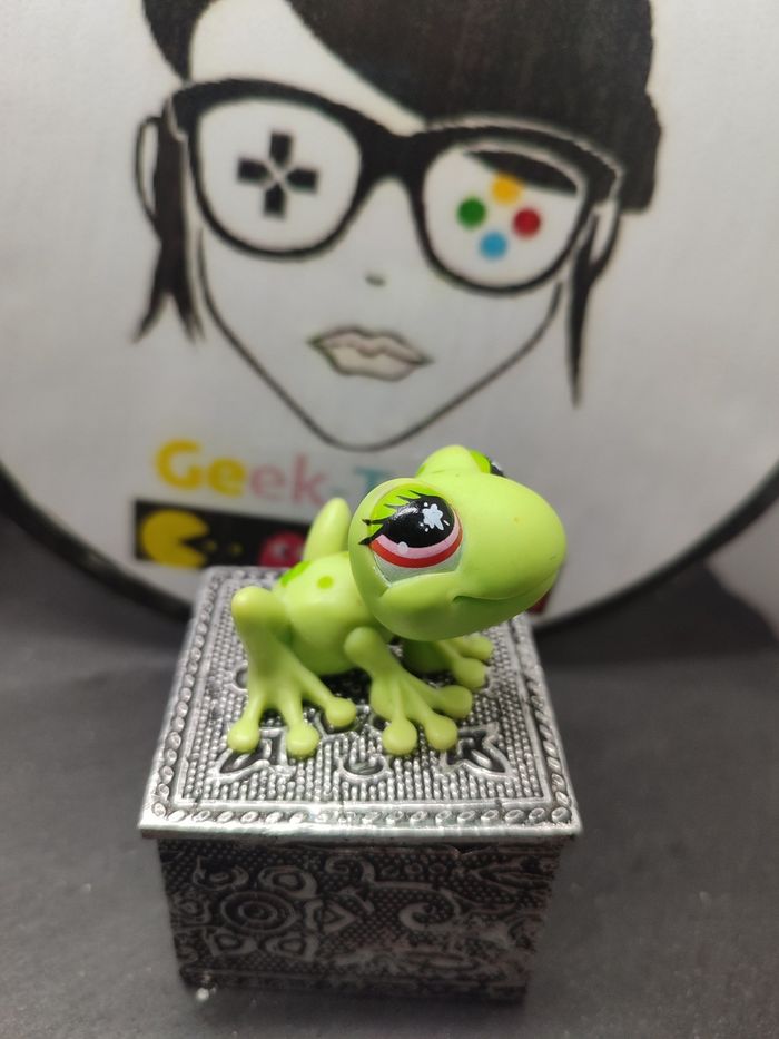Lps01050 My Littlest Petshop Lps Pet Shop Authentic Grenouille Frog 898 Variant