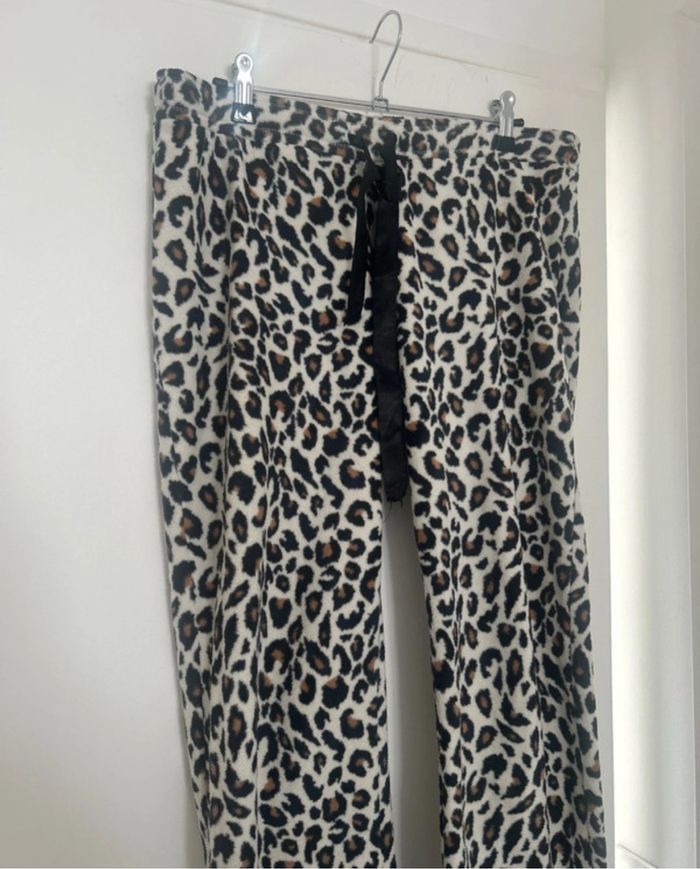 Pantalon polaire H&M taille S leopard - photo numéro 2