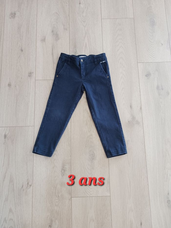 Jeans bleu marine 3 ans Lisa Rose