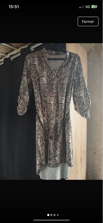 Robe à motif 