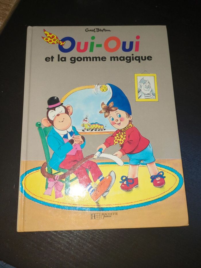 Livre oui oui et la gomme magique