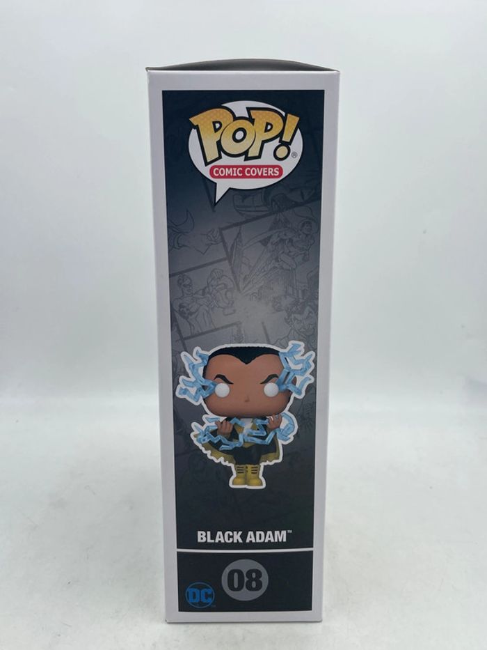 Figurine Funko Pop Comic Covers Dc Super Heroes Black Adam glows in the Dark N•08 neuf - photo numéro 3