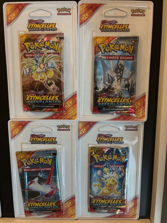 Artset ev8 étincelle déferlantes blister Pokémon