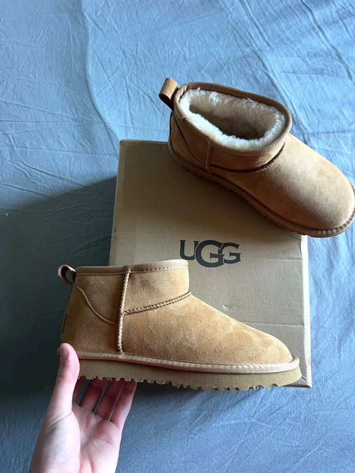 Ugg ultra mini châtaigne 41