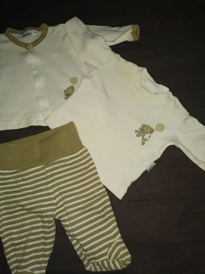 Ensemble 1 Mois Fille - photo numéro 3
