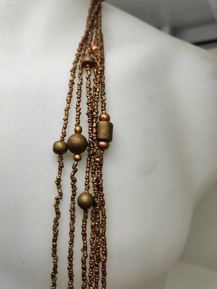 Ancien collier sautoir très long - photo numéro 2