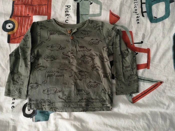 T-shirt manches longues 24 mois