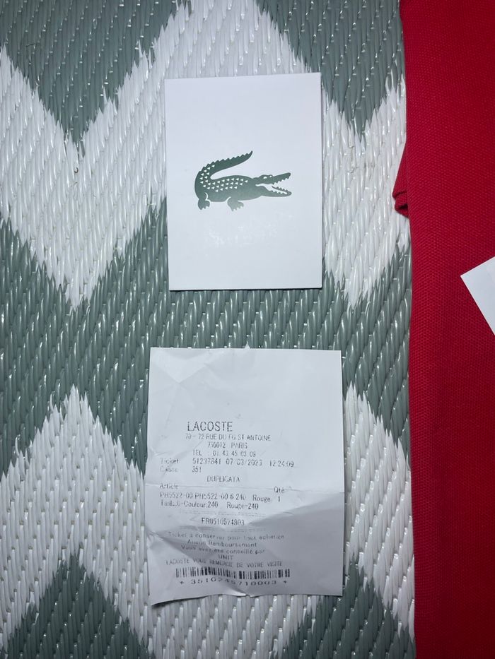 Polo Lacoste - photo numéro 9