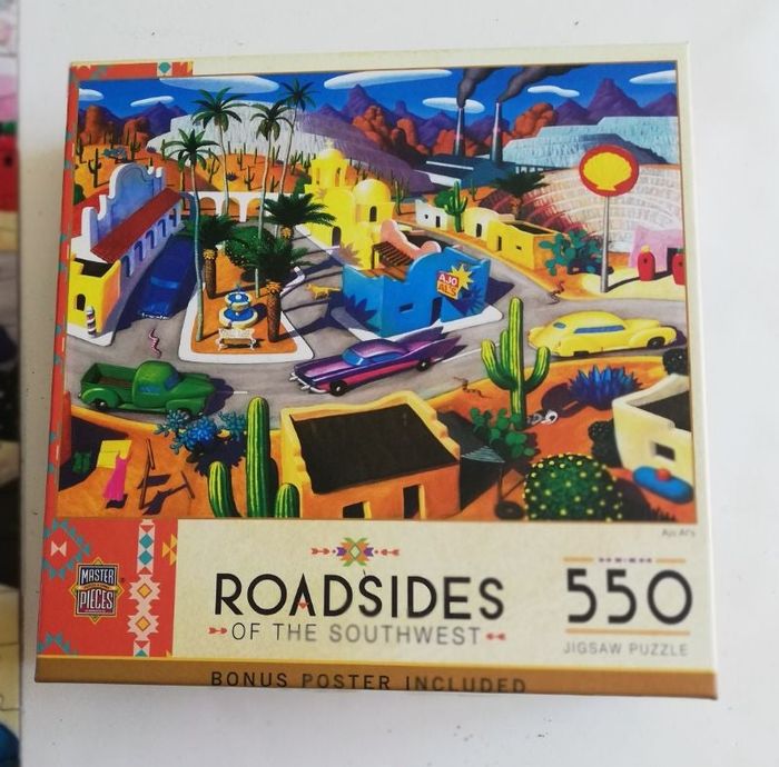 Puzzle 500 pièces (550). Master pieces.