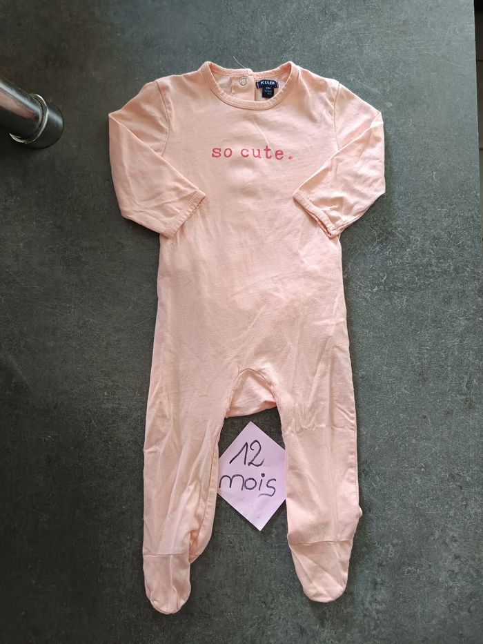 Pyjama "so cute" 12 mois