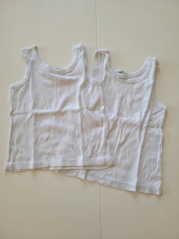 Lot de 2 tricots de corps
