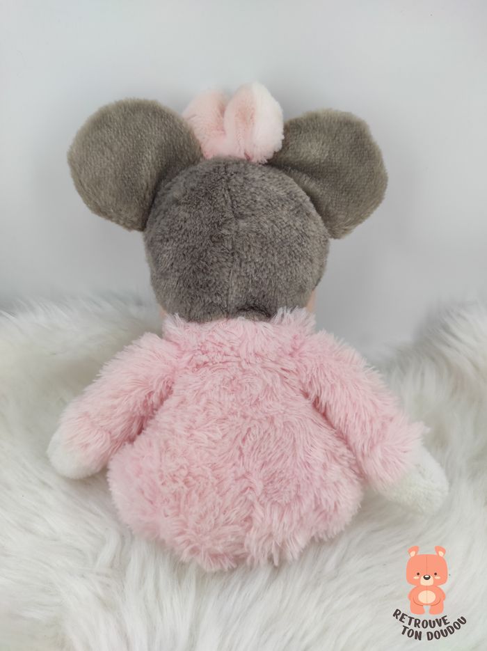 Doudou Minnie Baby Rose Clair DisneyLand - photo numéro 2