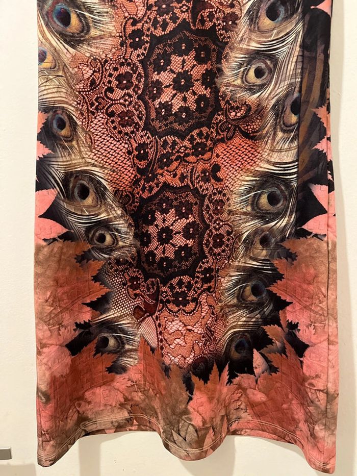 Merveilleuse robe taille 1 On dirait un tableau tellement le motif est beau - photo numéro 5