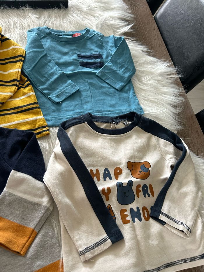 Lot de 6 pulls fins đ„° taille 12 mois plusieurs marques - photo numĂ©ro 4