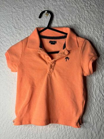 Polo corail "Palm Tree" - Kiabi - 12 mois (73-76 cm)