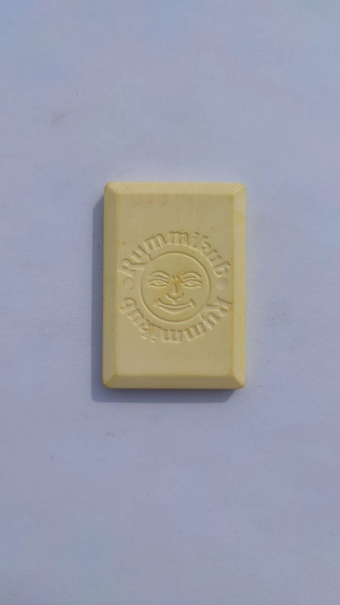 Tuile chiffre un 1 rouge pièce détachée Rummikub Le rami des chiffres 1996 hasbro #B40 - photo numéro 2