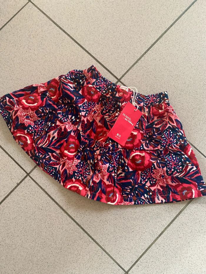 Jupe du pareil au même en velours, 2 ans, neuf
