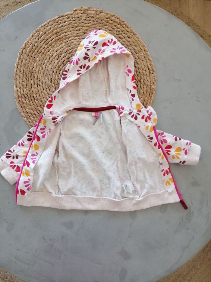 Veste à capuche fille 6 mois Orchestra - photo numéro 2