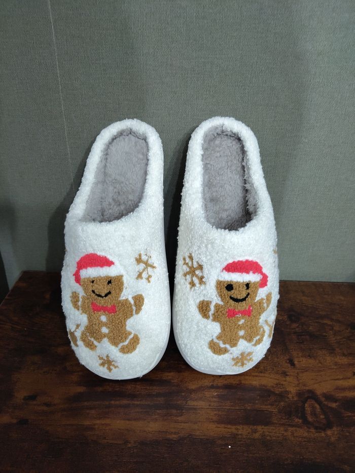 Pantoufles noël