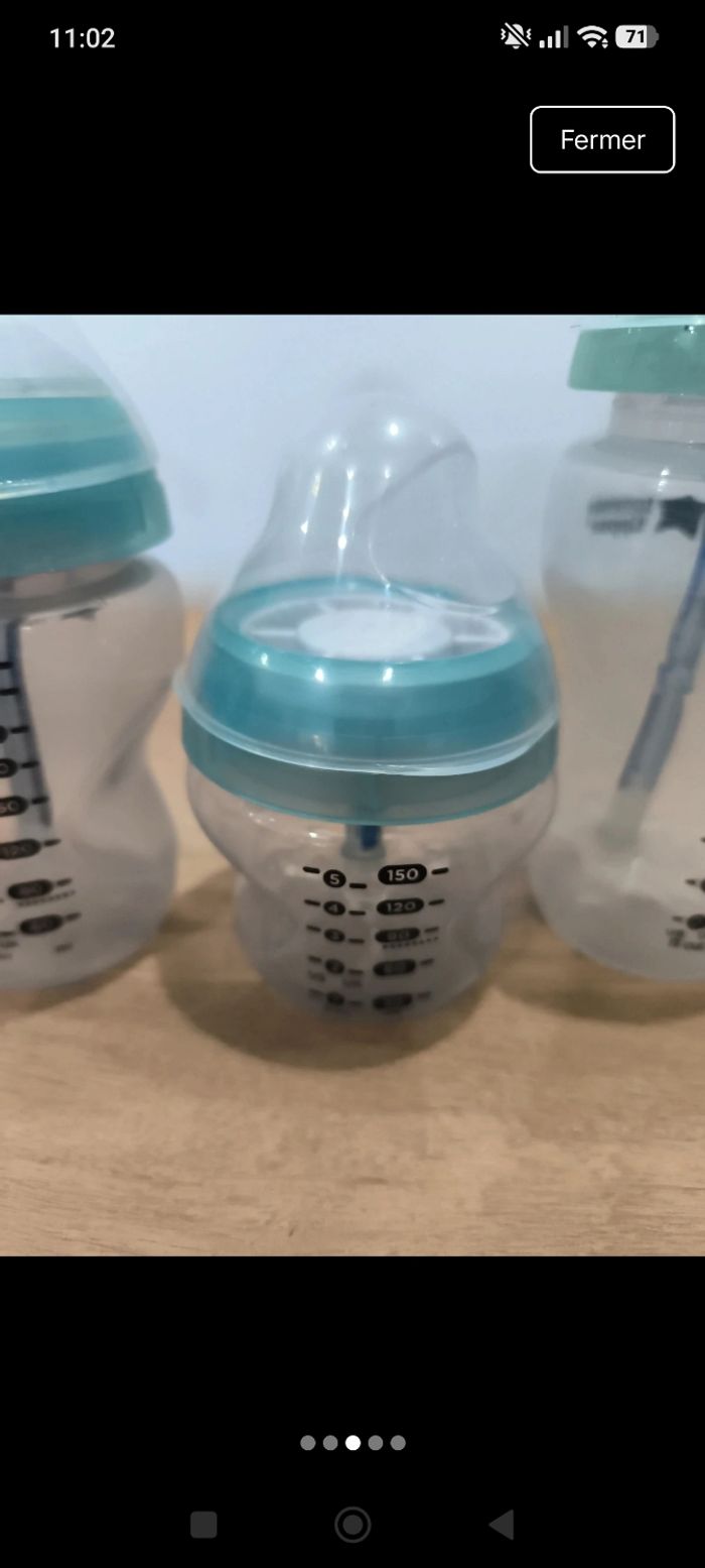 Biberon anti colique tommee tippee - photo numéro 3