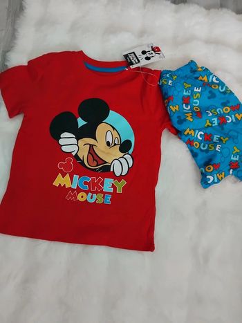 Ensemble Mickey, short et Tee-shirt, Disney, 6 ans