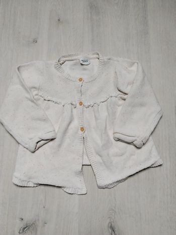 Gilet bébé fille